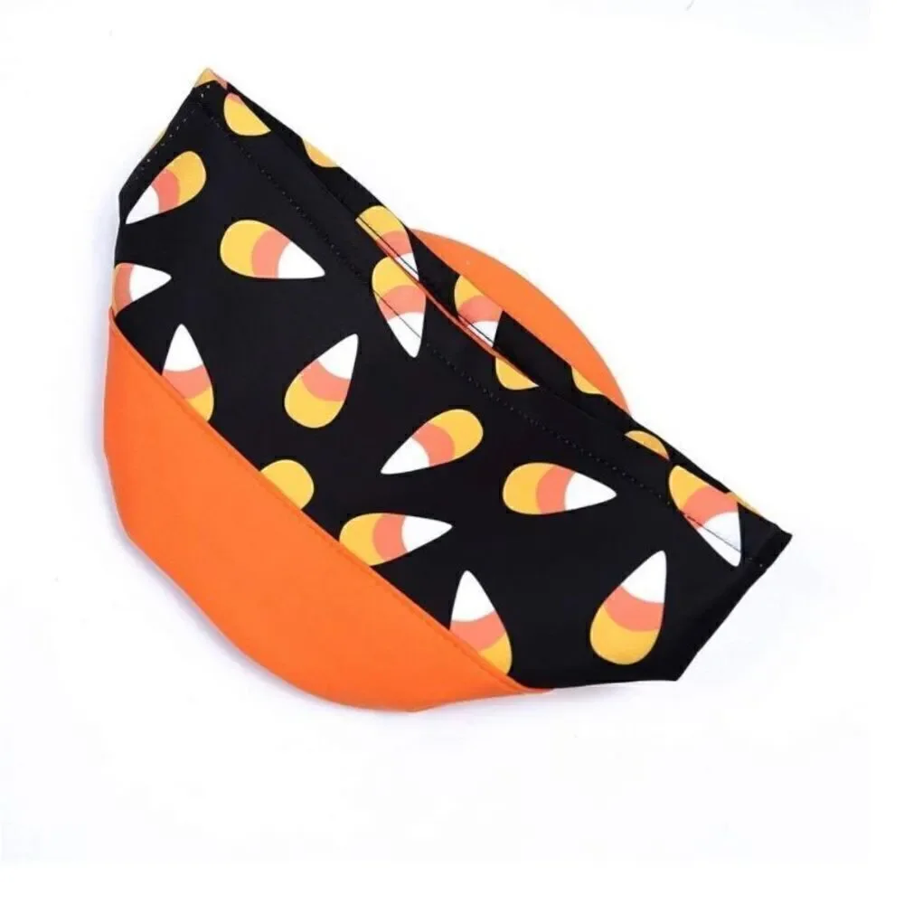 Kids Halloween Trick Or Treat Candy Cone Reusable Candy Tote Bag New